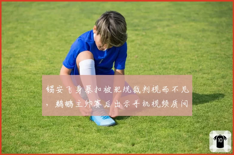 锡安飞身暴扣被犯规裁判视而不见，鹈鹕主帅赛后出示手机视频质问媒体总监？
